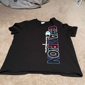 Champion T-shirt.